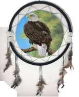 24" Dream Catcher Mandala Eagle B