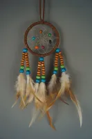 2.3" Brown Dream Catcher