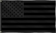 3x5 Flag "Black USA"