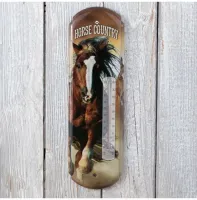 Horse Country Tin Thermometer