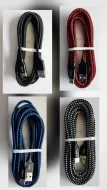 10' Type C Phone Cords with USB End