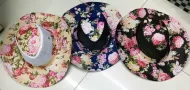 Flower Print Safari Hat