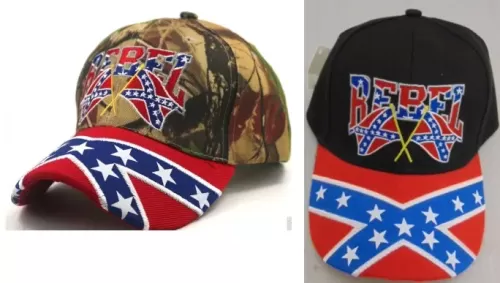 Baseball Cap "Rebel with Flags"