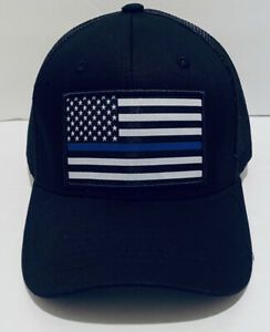 Baseball Cap "Blue Line Flag"