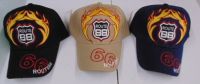 Baseball Cap "Route 66 with Flames"