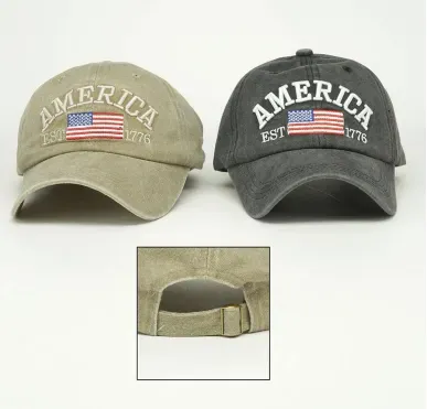 America Est 1775 Baseball Cap