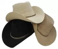 Youth Woven Cowboy Hat 3 Color