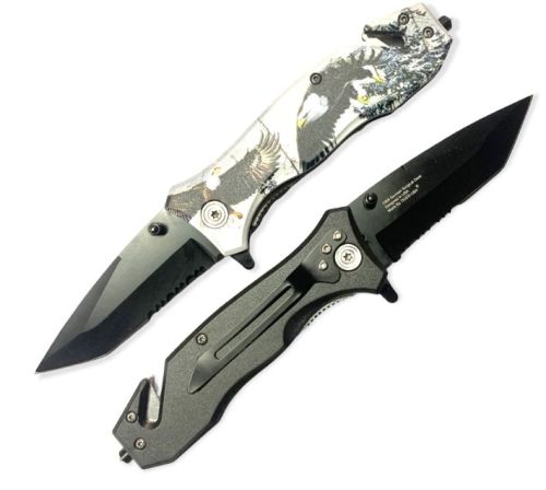 Spring Assist Folding Eagle Knife