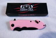 Pink Spring Assist Knife