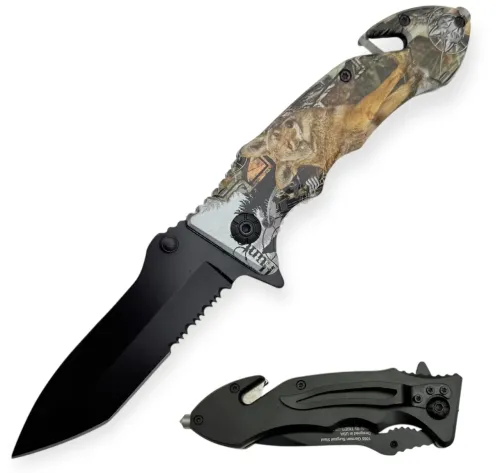 Brown Wolf Sprint Assist Knife