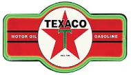 LED Light Up Marque "Texaco Red"
