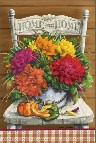 8"x12" Metal Sign "Home Sweet Home"