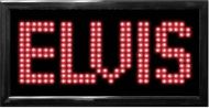 LED Elvis Light Up Sign