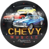 15" Dome Sign: Chevy Muscle