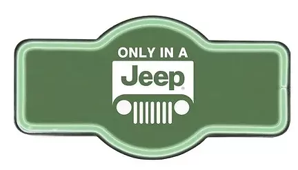 Rope LED Marquee Sign-Jeep