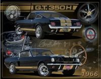 12x15 Metal Sign "66 Shelby GT"
