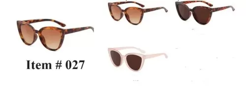 Novelty Eyewear Plastic (4 Colors)