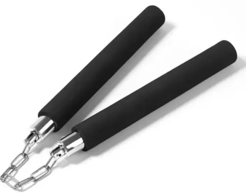 Foam Nunchucks-Black (Novelty)