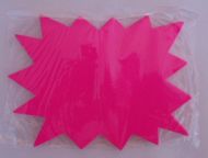20 pc Neon Pink Paper Tags