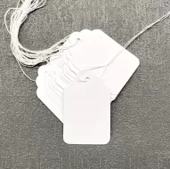 White Tag with String (4000 Ct)