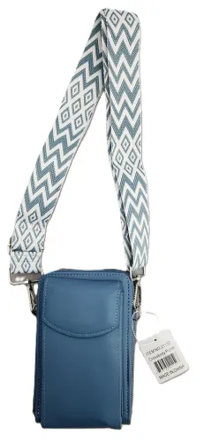 Crossbody Purse-Blue