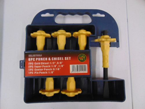 6 Pc Punch & Chisel Set