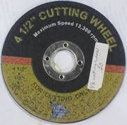 4 1/2" x 1/25" Metal Cutting Wheel